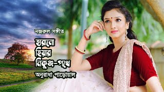 Harano hiyar nikunjo pothe by Anuradha Paudwal || Nazrul song || Photomix