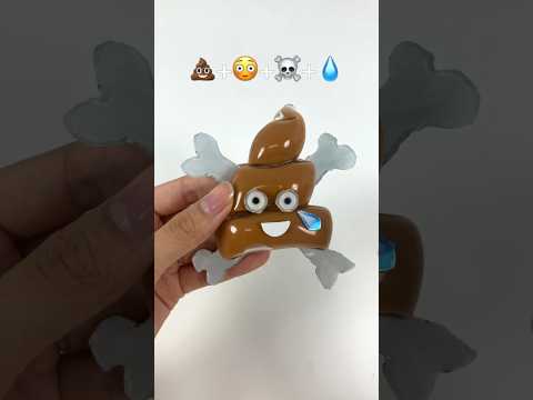 💩+😳+☠️+💧이모지 믹스_Emoji Mixing <strong>with</strong> <strong>nano</strong> tape #shorts