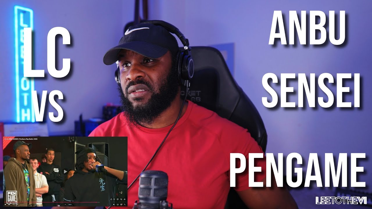 LC vs ANBU SENSEII | PenGame Rap Battle | 2026 [Reaction] | LeeToTheVI
