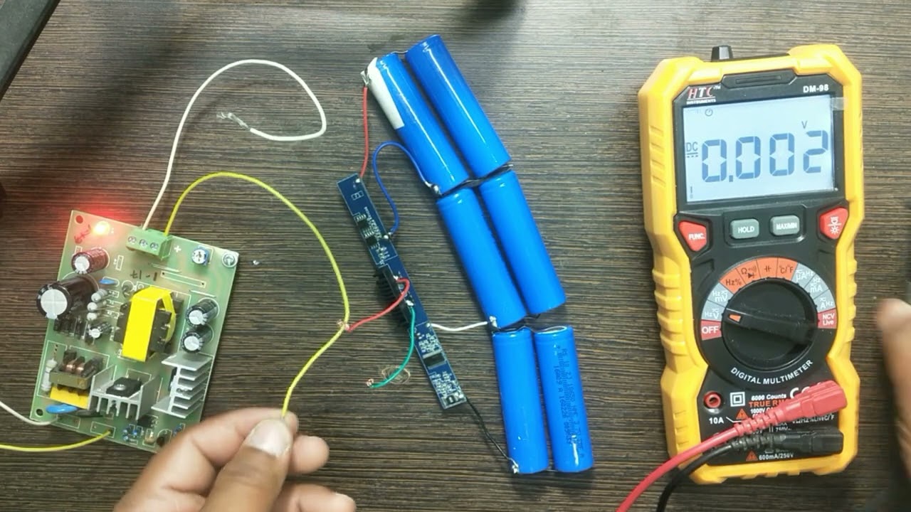 laptop battery reparing l BMS circuit l Battery