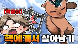 라이벌 한국 1등이 랭크에서 핵을 대처하는 방법