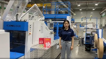 A400 Automatic paper bag making machine instruction