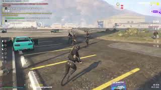combat logging while getting arrest