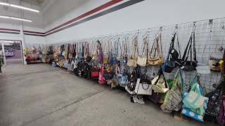 DESIGNER BAG HEAVEN! RED, WHITE & BLUE! THRIFT WITH ME!