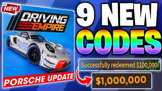 SECRET CODE!!💎🔥 DRIVING EMPIRE ROBLOX CODES JUNE 2026 | DRIVING EMPIRE CODES 2026