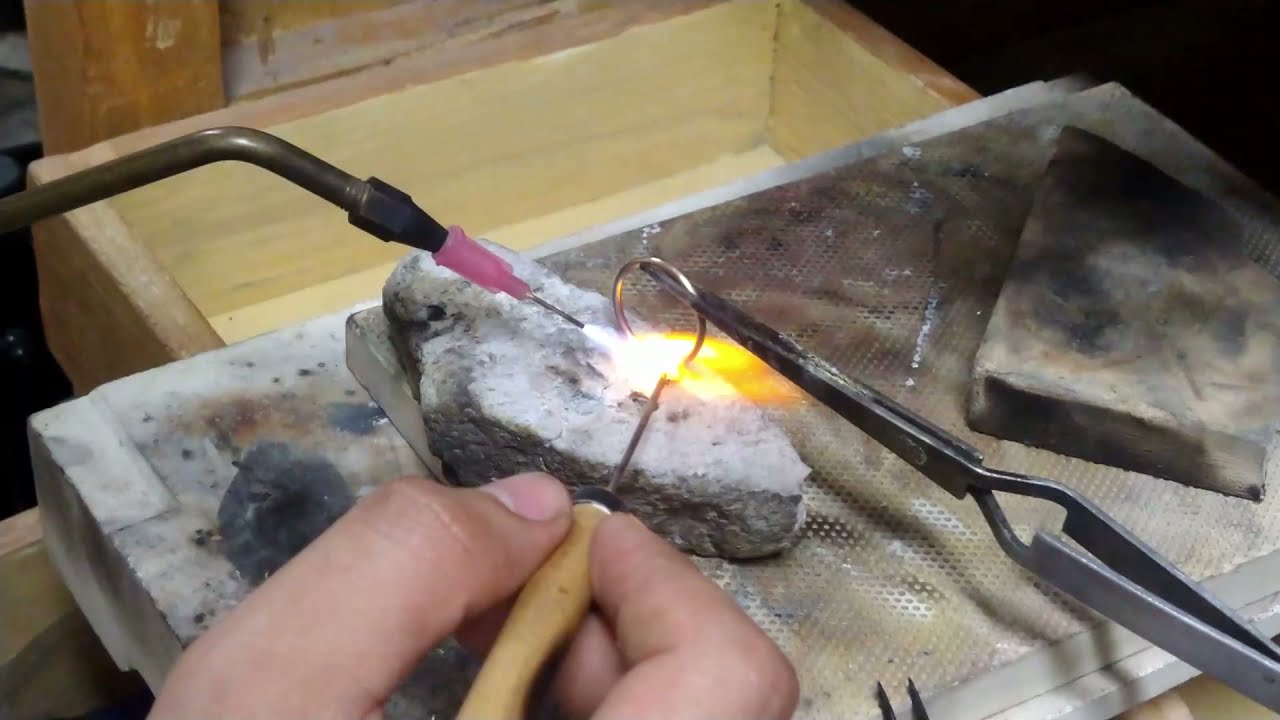 Haciendo un anillo de oro paso a paso - YouTube