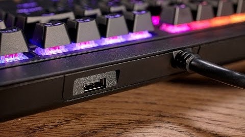 CORSAIR STRAFE RGB AUDIO VISUALIZER