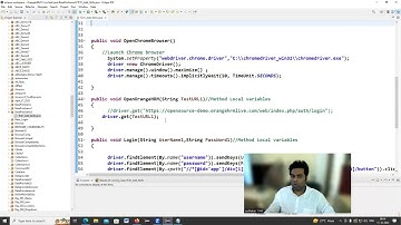 Methods Parameterization in Selenium Selenium Proxy Interview support Sudhakar +91-9294052778