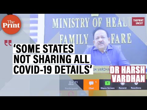 Some states not sharing Covid-19 info, war has to be fought together : Harsh Vardhan