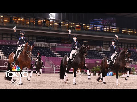 U.S. team rides to best dressage finish in 73 years | Tokyo Olympics | NBC Sports