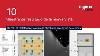10 - Muestra de resultado de la nueva vista | CYPE Curso CYPELUX