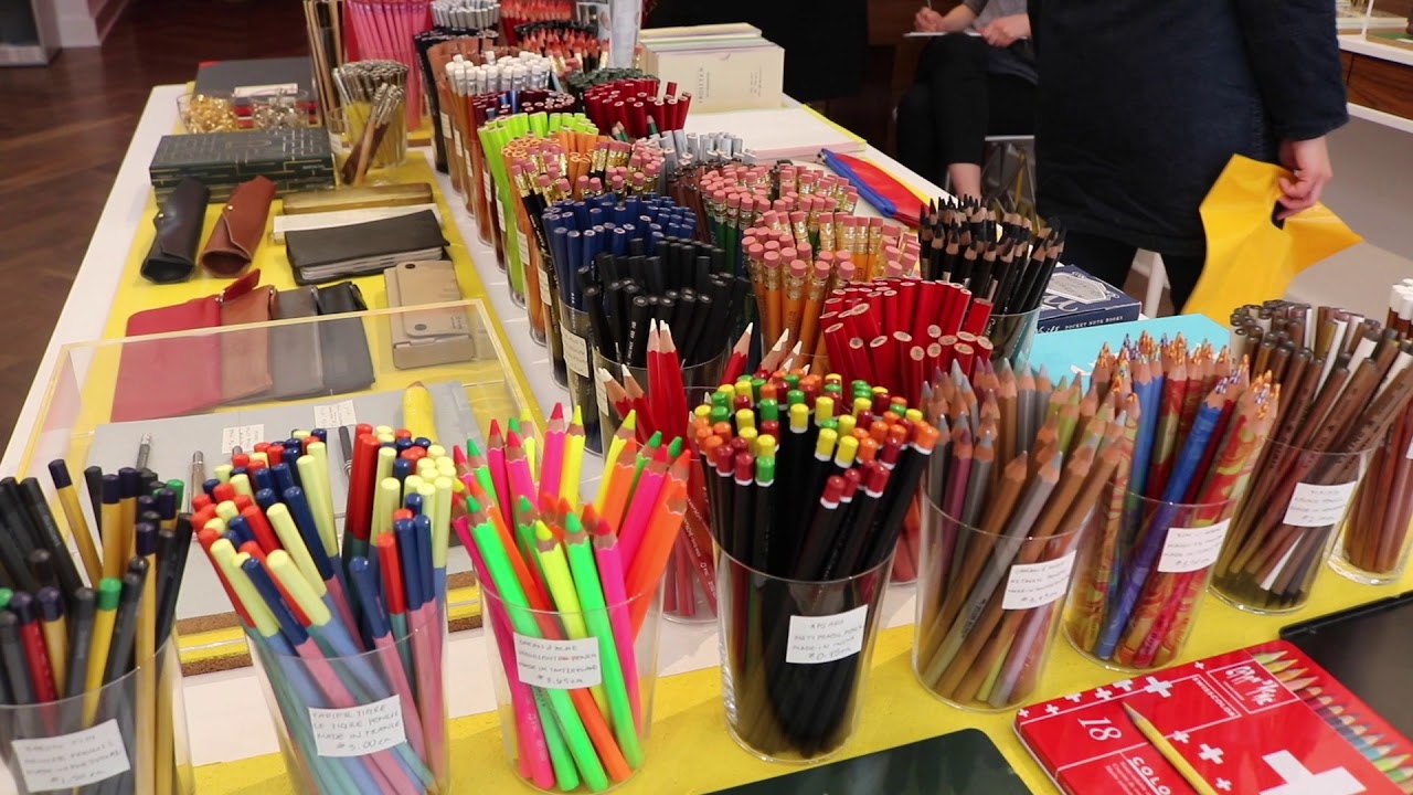 An Inside Look At Manhattan's Ultimate Pencil Shop YouTube