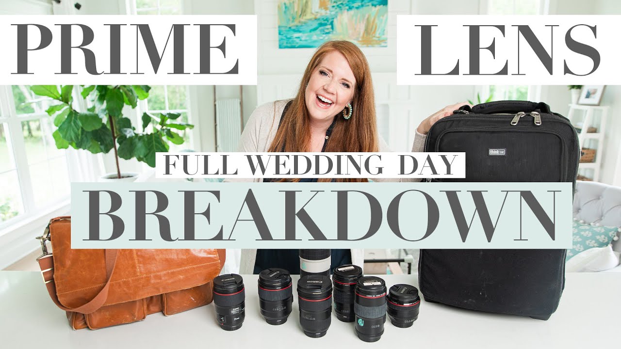 How to Manage Lenses on a Wedding Day (Prime lenses & Bags I Use) YouTube