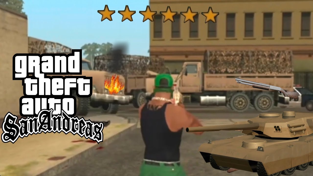SIX STARS GTA San Andreas YouTube 