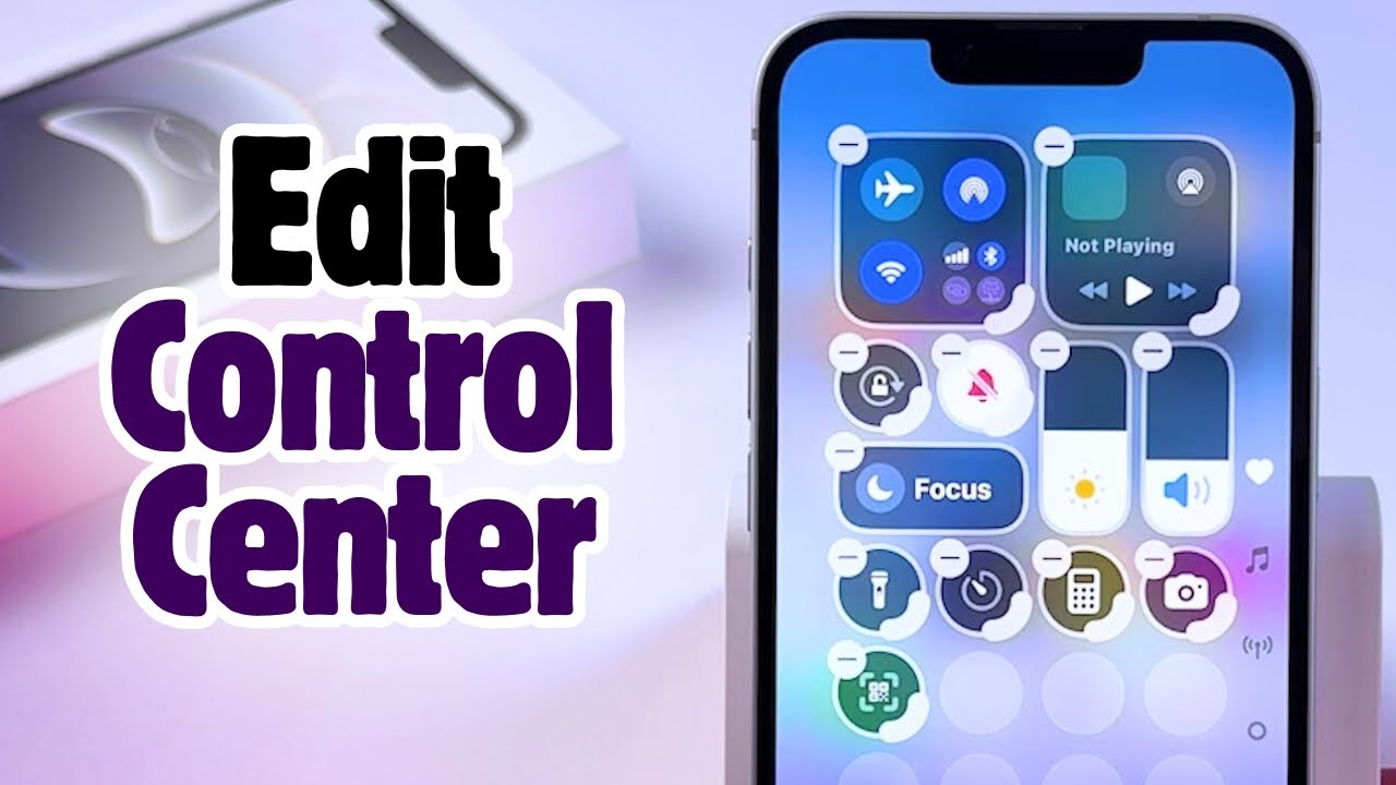 iPhone 16e Guide - Easily Add or Remove Icons from Control Center - YouTube