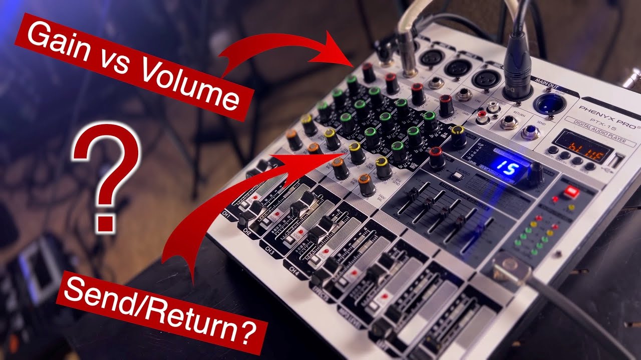 Everything You NEED to Know About Using a Mixer - YouTube