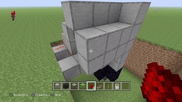 Redstone pop up armour stand in minecraft
