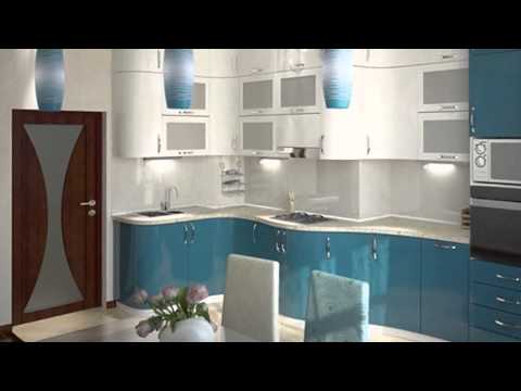 Современный дизайн кухни в стиле модерн.