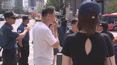 ソウルの百貨店に爆破予告で一時騒然　客ら避難 日本人観光客も多く訪れる明洞(2025年8月5日)