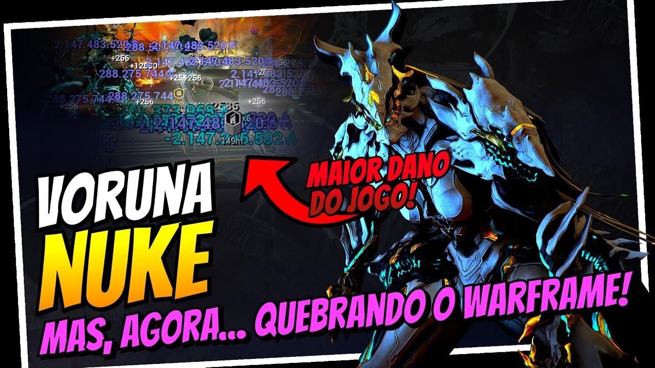 (CORRIGIDO) VORUNA NUKE, MAS QUEBRADASSA: DANO MÁXIMO (-2 BI) EM 50M DE ALCANCE | BUILD ENDGAME