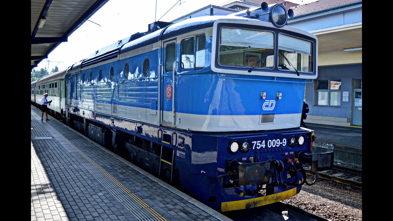 Vlaky Klatovy 5.8.2016 [Full HD]