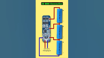 12V 3S BMS Connection | 12V battery pack | lithium battery pack