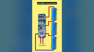 12V 3S BMS Connection | 12V battery pack | lithium battery pack