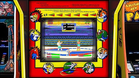 Shanghai Kid, Realistic Arcade Bezel using The Mega Bezel Shader