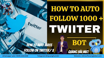 How to Auto Follow on Twitter/X - Twitter Bot