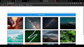 Image Gallery project using React  and Restful API