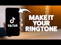 How To Make A Tiktok Sound Your Ringtone 2025 (iPhone &amp; Android) Mp3 Song
