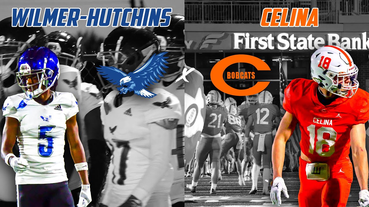 4A DISTRICT BATTLE WilmerHutchins vs Celina Texas High School