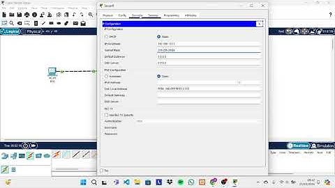 SIMULASI MEMBUAT SERVER HTTP PADA JARINGAN DENGAN CISCO PACKET TRACER