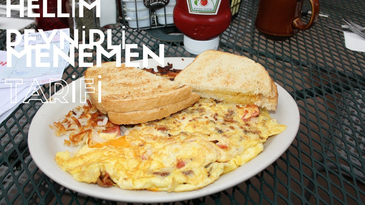 Hellim Peynirli Menemen Hellim Peynirli Menemen