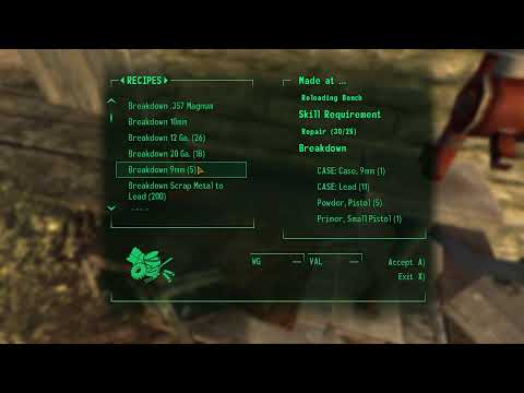 Blind Modded Fallout New Vegas 17 No Vats Fast Travel Quest Markers Youtube