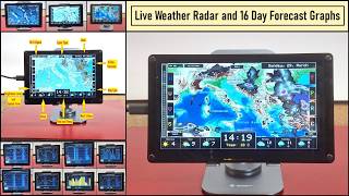 ESP32 Weather Dashboard with Satellite Maps and 16 day Weather Forecast screenshot 2