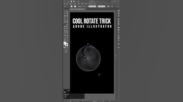 Cool Rotate Trick Adobe Illustrator #shortsfeed #ytshorts #shorts