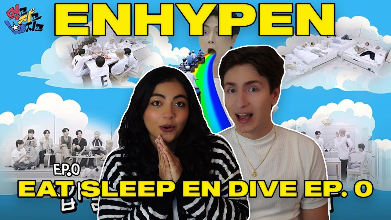 ENHYPEN - Eat Sleep EN Dive | EP.0 | Music Producer Couple Reacts | THEY FINALLY GET TO RELAX
