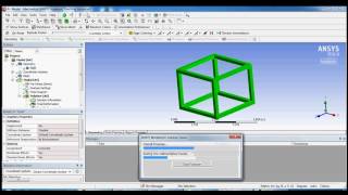 Modal Free Vibration Concrete Ansys 16.0