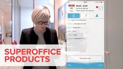SuperOffice Pocket CRM  - Access Your CRM Data from Your Mobile Device