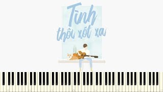 Video thumbnail of "♪ Easy Piano Tutorial: Tình thôi xót xa (Bảo Chấn) - Lam Trường"