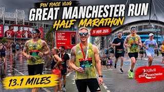 Great Manchester Run Half Marathon 2026 | POV Race Vlog