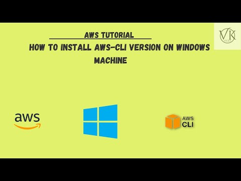 Learn How to Set Up AWSCLI on Windows | aws tutorial
