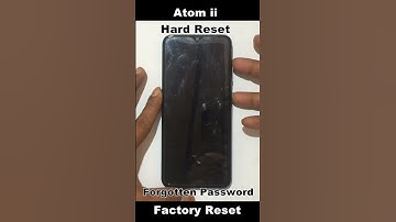 How To Symphony Atom ii Hard Reset Without Pc 2023 | Hard Reset Symphony Attom ii Password Unlock