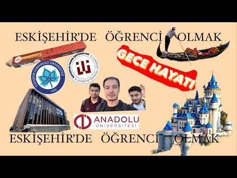 Eskişehir'de Öğrenci Olmak I Eskişehir Üniversite Vlog I Anadolu Üni - ESTÜ - ESOGÜ
