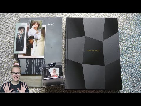 Unboxing B.A.P 비에이피 Special Photobook COME ON BABY - YouTube
