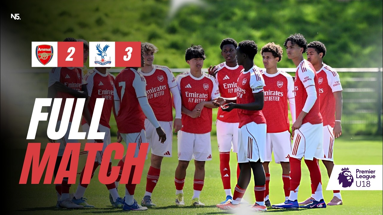 FULL MATCH: Arsenal U18 2-3 Crystal Palace U18 | U18 Premier League (28/04/26)