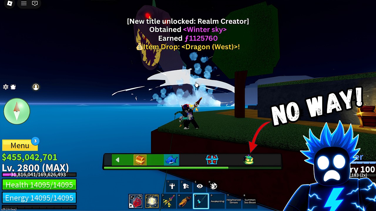 Finally...I Got the Realm Creator Title in Blox Fruits!😱🔥