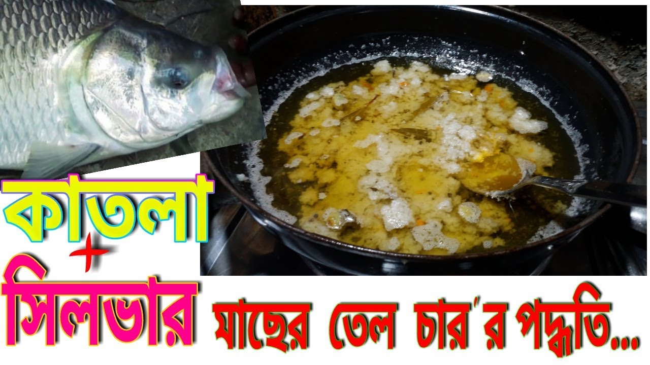 How to make oil bait for katla fish? YouTube