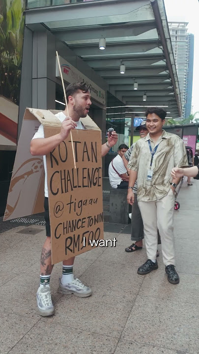 Today we hit the streets of KL with a mannequin in Tiga gear and a simple question...